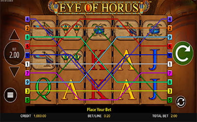 Slot Eye of Horus en el casino online 888casino CR
