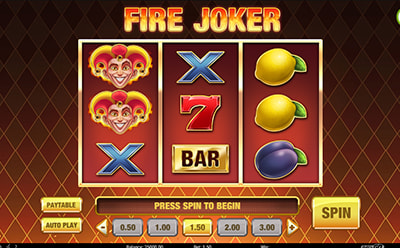 Fire Joker juega gratis en línea