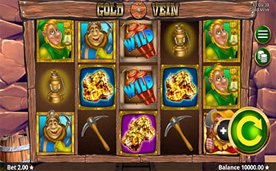 El juego de slot online Gold Vein en el casino online Bao Casino CR