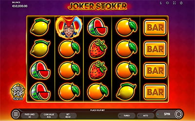 Juego de slot Joker Stoker en el casino online 22bet CR