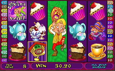Mad Hatters Slot Comodín Extra