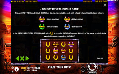 Mustang Gold Slot Juego de Bonifiación