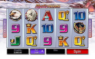 La slot Mystic Dreams en el casino online Ruby Fortune CR