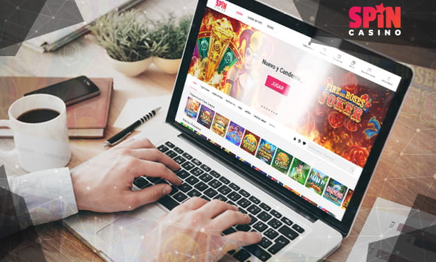 Panorama de la plataforma online de Spin Casino