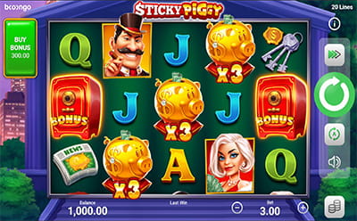 Juego de slot Sticky Piggy en el casino online 22bet CR