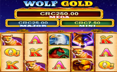 Wolf Gold Slot Juego de Bonificación